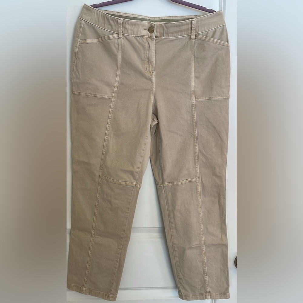 Chico's Classic Tan Capris